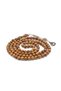 Sphere Cut 99 mm Moire Brown Beirut Amber Prayer Beads - 4