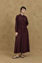 Buy Gipeli Voile Dress Burgundy