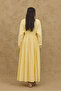 Double Gathered Wrap Dress Yellow - 2