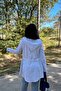 Women's White Raincoat - 700-3233 - 6