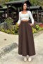 Women's Brown Skirt - 700-3676 - 5