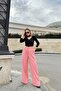 Women's Pink Trousers - 700-3450 - 8