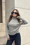 Women's Beige Blouse - 700-3012 - 5