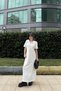 Women's Long Loose Dress - 700-3525 - 6