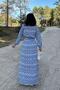 Women's Long Dress - 700-3415 - 3