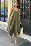 Women's Khaki Jumpsuit - 700-H5002 - 6