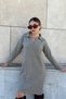 Women's Beige Midi Dress - 700-2988 - 6