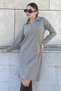 Women's Beige Midi Dress - 700-2988