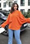 Women's Orange Blouse - 700-3549 - 4