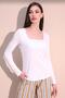 Women's White Blouse - 700-3166 - 8