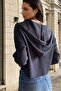 Women's Navy Blue Blouse - 700-3322 - 4