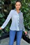 Women's Striped Shirt - 700-K6140 - 6