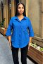 Women's Linen Casual Shirt - 700-3619 - 4