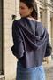 Women's Navy Blue Blouse - 700-3322 - 3