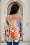 Women's Colorful Blouse - 700-t4013-1130 - 5