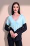 Women's Mint Combed Cotton Blouse - 700-3167 - 8