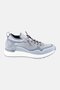 Women Lace Up Casual Shoes, Light Grey - 2