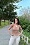 Women's Mink Knitwear Blouse - 700-K7522 - 4