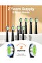 Electric Toothbrush for Adults - Ultrasonic Electric Toothbrushes with 8 Brush Heads, ADA Acc - 7