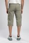 Jogger Cargo Long Men's Woven Bermuda Khaki - 3