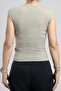 Rosa women's crew neck t-shirt - light khaki - 2