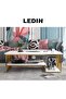 Nordic Living Room Coffee Table Decoration Accessories Luxury Writing Table White Modern Design Mueb - 5