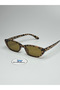 Mira Leopard Sunglasses Brown Glass Colored - 3