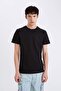 Men's T-Shirt D5566Ax/Bk81 Black
