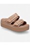 Brooklyn Buckle Lowwdg Women's Brown Slippers 2074312Q9 - 3