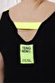 Plus Size Modal Cotton Dress with Neon Stripe Detail - 7