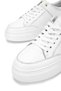 Women's Genuine Leather White Sneakers & Sports Shoes - 5