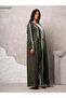 Handmade Suede Shamua Abaya - 2