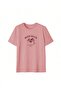 WOMEN Printed Crew Neck T-Shirt - 2