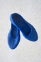 Booties Moccasin Garden and Farm Girl's Shoes 26-30 Blue - 3
