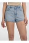 Jeans Women's Linen Blend Regular Fit Denim Shorts