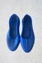 Booties Moccasin Garden and Farm Girl's Shoes 26-30 Blue - 2