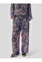 Design Shorts Lined Chiffon Trousers Women Plum - 2