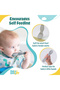 BabiesBasic Soft Tip BPA Free Silicone First Stage Training Spoons - Grey - 2