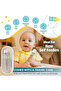 BabiesBasic 5 pc Set with silicone plate, bowl, cup and stainless steel cutlery with case - Grey - 5