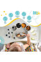 3 Piece Silicone Feeding Set, with Silicone Suction Plate, Spoon and Fork - Grey - 3