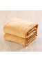 Silky Soft Double Blanket Beige 200x220cm Flannel Throw Blanket 280 GSM - 2
