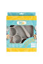 3 Piece Silicone Feeding Set, with Silicone Suction Plate, Spoon and Fork - Grey - 5