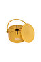 Silicone Snack Cup/Box with Lid - Yellow