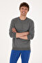 Men's Anthracite Melange Base Sweatshirt 50289058 -Vr081 - 3