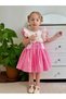 Laurel Pink Plaid Vintage Baby Girl Dress,Birthday Dress,Photo Shoot Dress,Suitable for 0-7 Years - 3