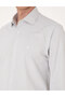 Khaki Italian Collar Striped Long Sleeve Shirt 50306074-Vr027 - 7