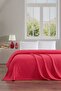 Double Red Color Diamond Pique 100% Cotton 200 X 220 cm