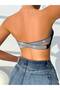 Elastic Glittery Agraflı Bra - 3