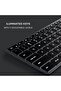 Slim W3 Wired Backlit Keyboard with Numeric Keypad - 3
