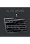 Slim W1 Wired Backlit Keyboard – Illuminated Keys & USB-C Connection – Compatible with 2 - 9